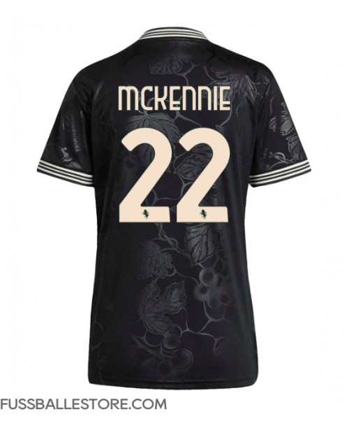 Günstige Juventus Weston McKennie #22 3rd trikot Damen 2025-26 Kurzarm Günstige Juventus Weston McKennie #22 3rd trikot Damen 2025-26 Kurzarm